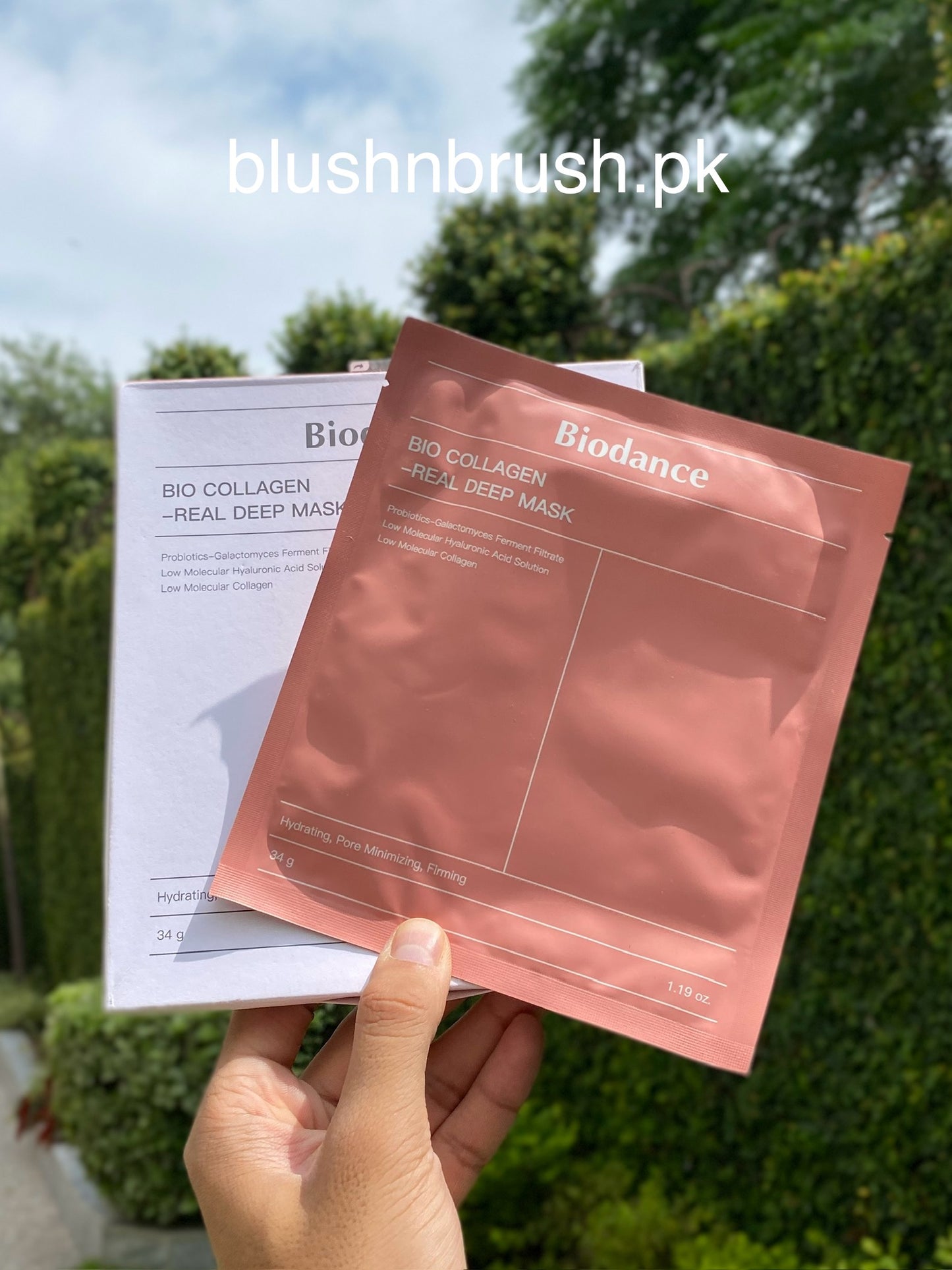 Biodance Bio Collagen Real Deep Masks β Pack of 4 (34g Each with Box)