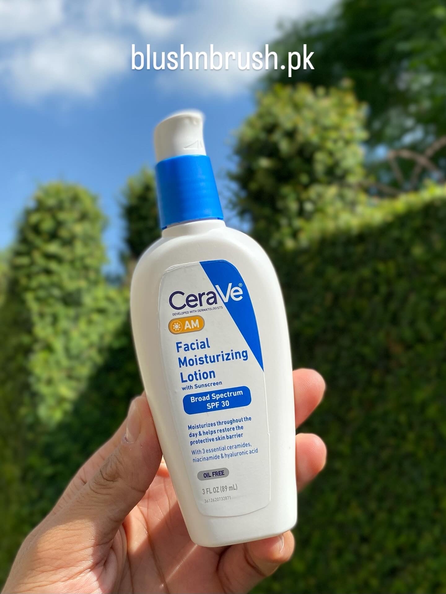 CeraVe AM Facial Moisturizing Lotion with Broad-Spectrum SPF 30