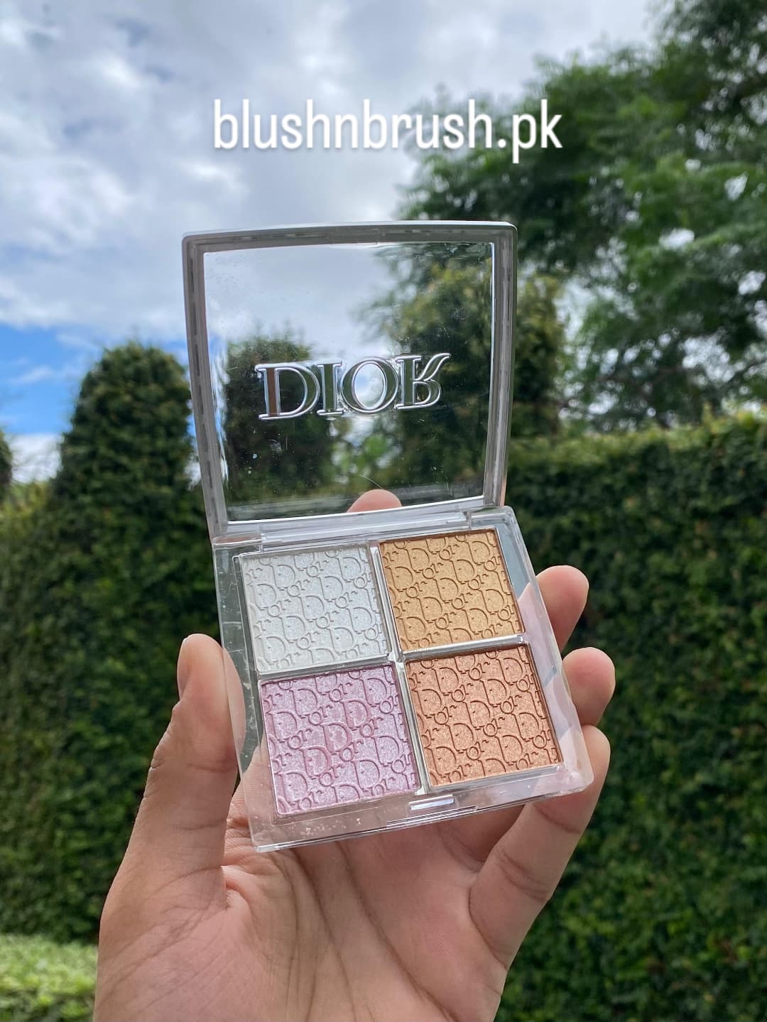 Dior Backstage Glow Face Palette - 4 Universal Highlighting & Blushing Shades