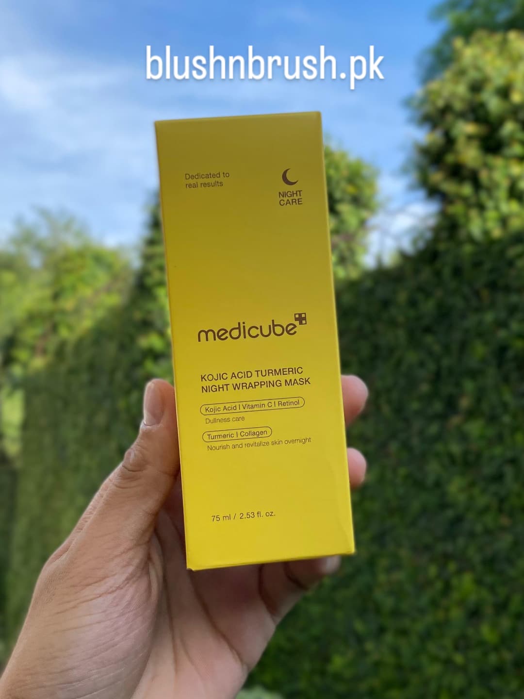 Medicube Kojic Acid + Turmeric Night Wrapping Mask ā 75ml