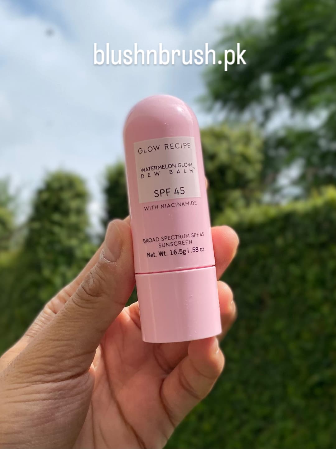 Glow Recipe Watermelon Glow Dew Balm SPF 45 with Niacinamide – Glowing Radiance + Protection