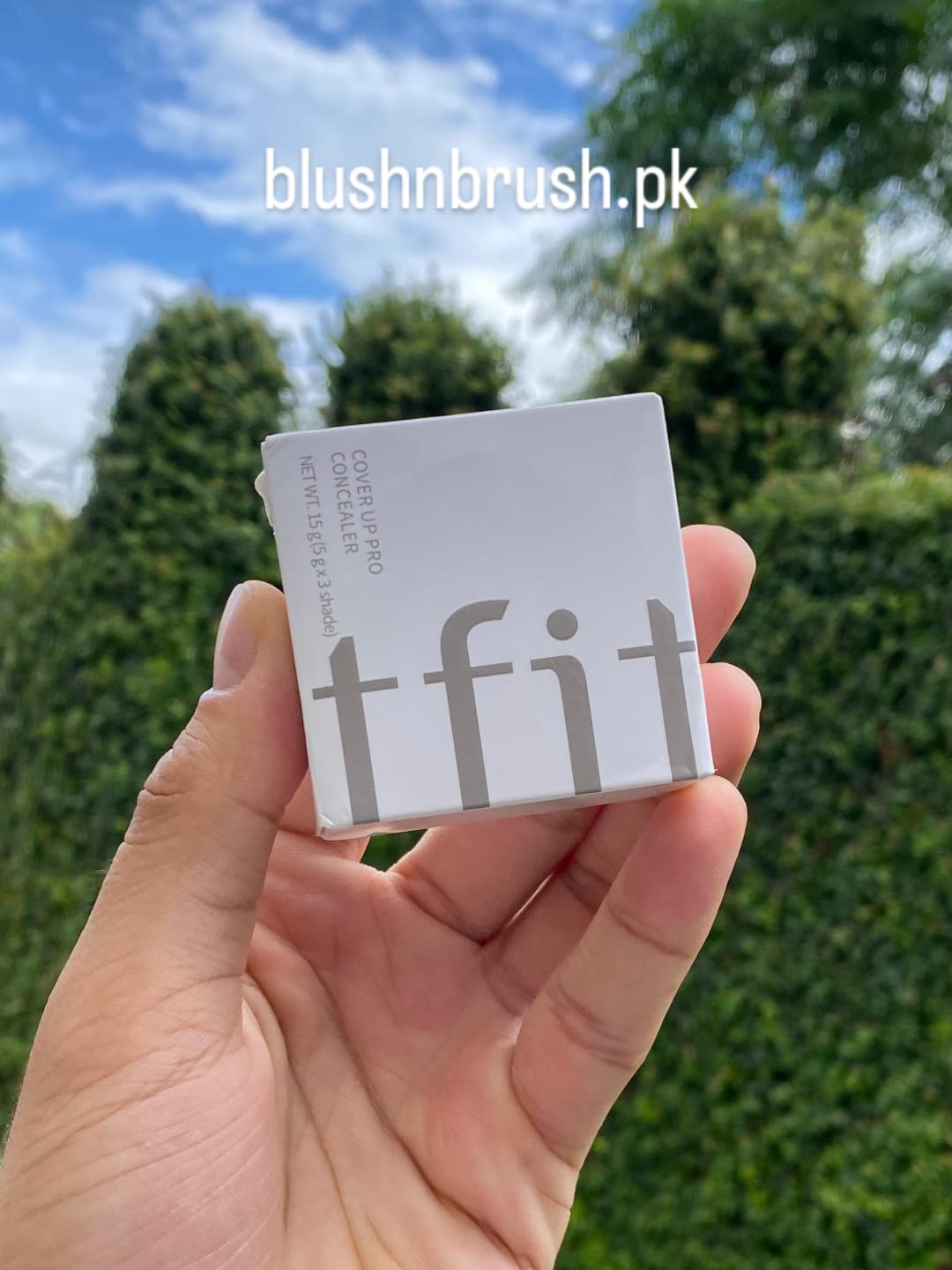 TFIT Coverup Pro Concealer - High Coverage, Natural Finish