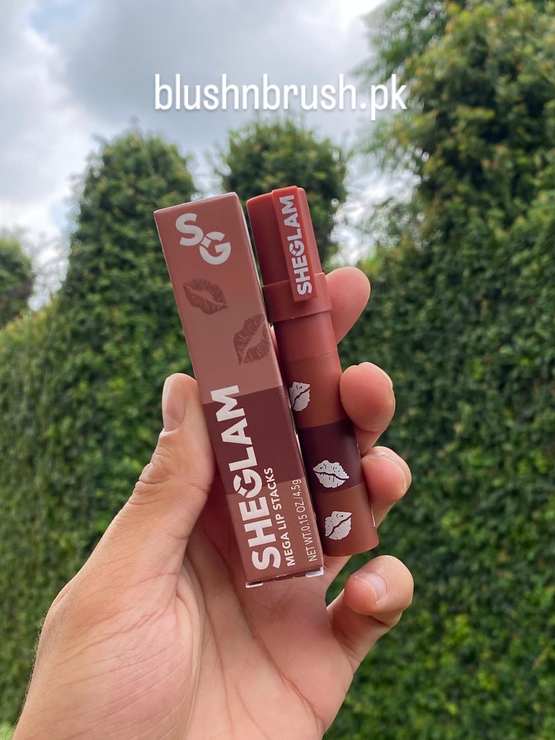 SHEGLAM mega lip stacks 4-in-1 Lipstick – Color, Care & Comfort