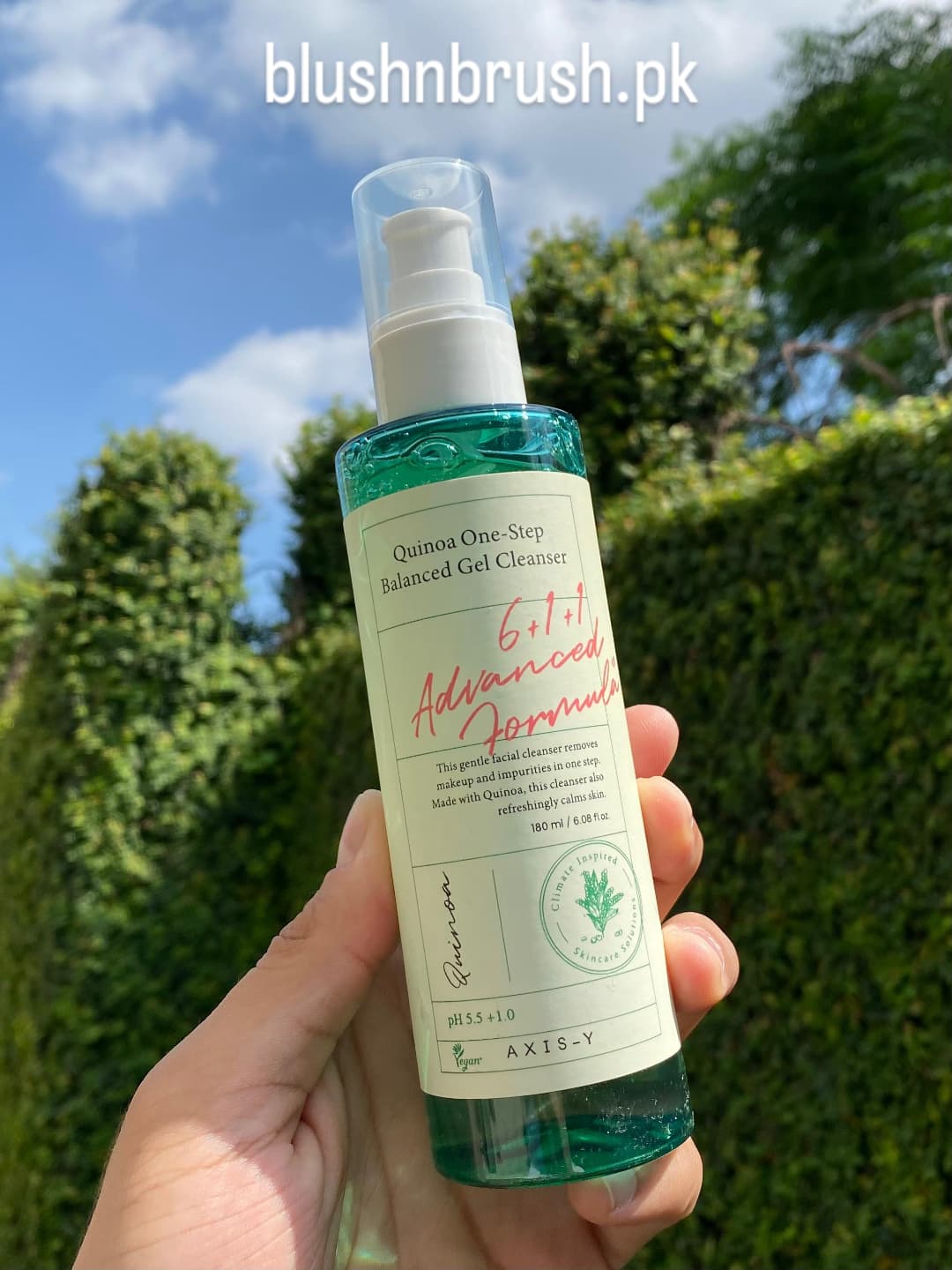 Axis-Y Quinoa One-Step Balanced Gel Cleanser – 180ml