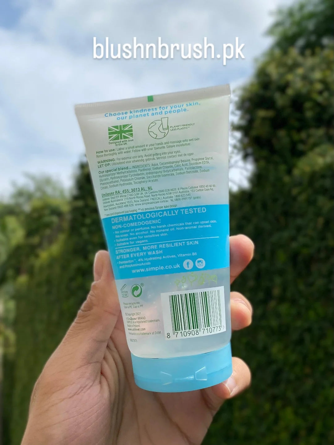 Simple Micellar Gel Wash-150ml