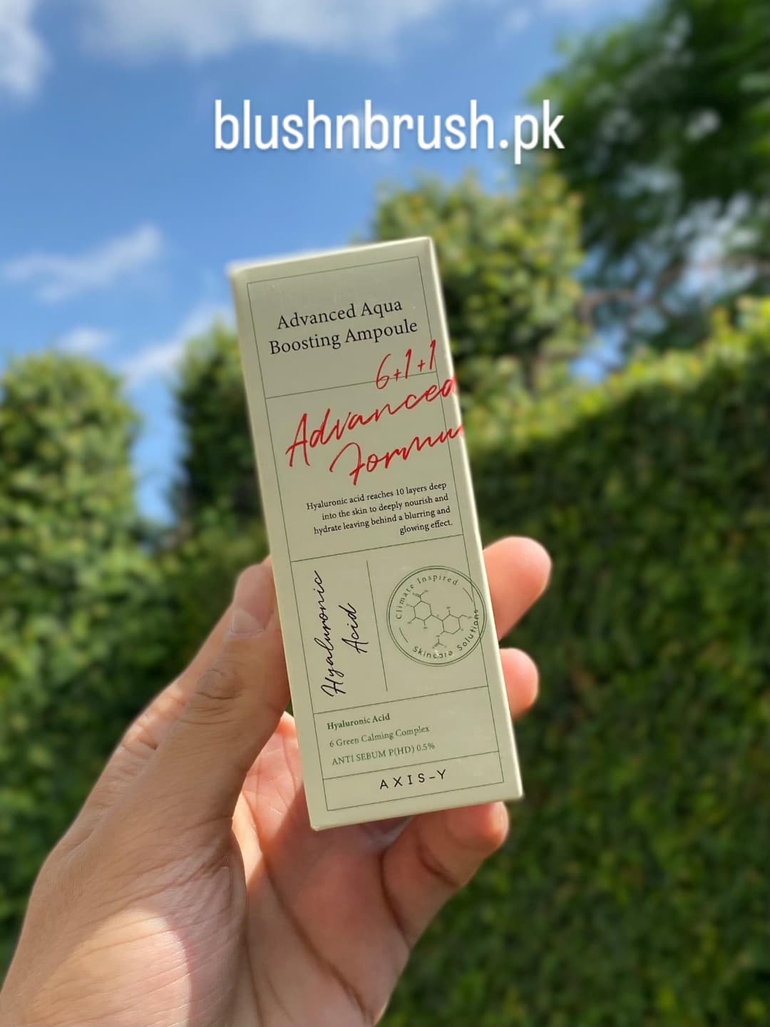 Axis-Y Advanced Aqua Boosting Ampoule – 30ml