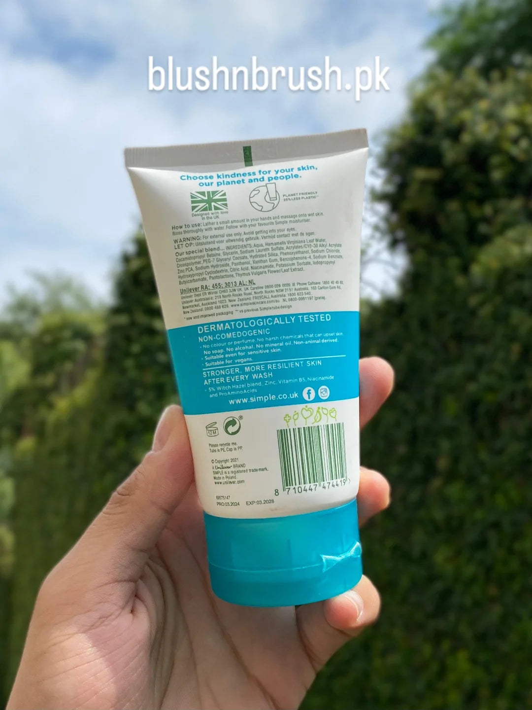 Simple Purifying Gel Wash – 150ml