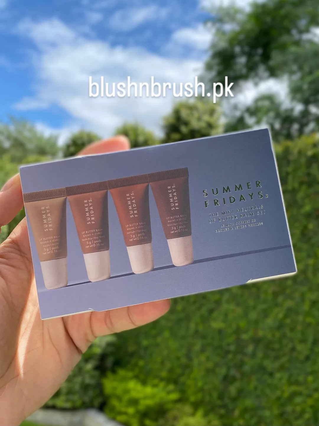 Summer Fridays Mini Naturals Lip Butter Balm – Bundle of 4