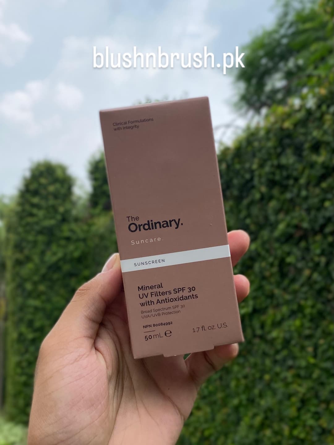The Ordinary Mineral UV Filters SPF 30 with Antioxidants – Broad Spectrum Protection