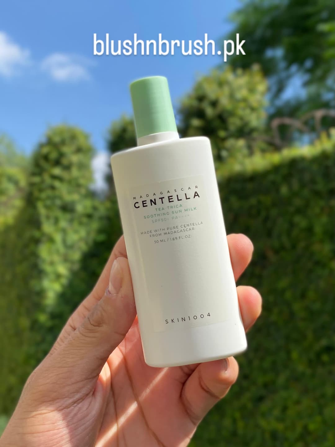 SKIN1004 Madagascar Centella Tea-Trica Soothing Sun Milk – SPF50+ PA++++ – 50ml