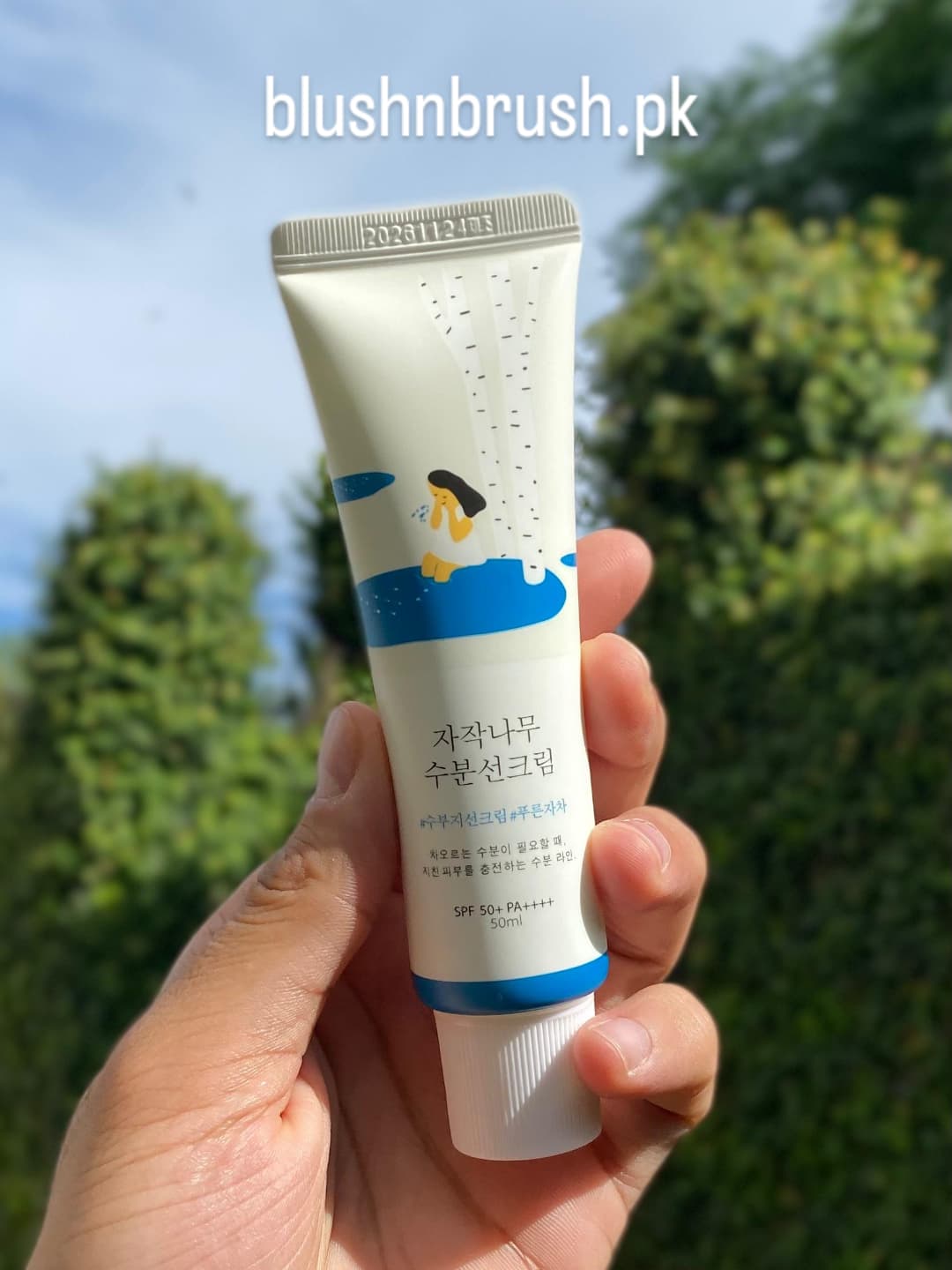 Round Lab Birch Juice Moisturizing Sunscreen SPF 50+ PA++++ – 50ml