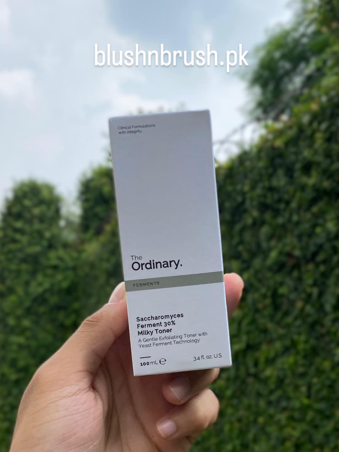 The Ordinary Saccharomyces Ferment 30% Gentle Exfoliating Milky Toner – 100ml