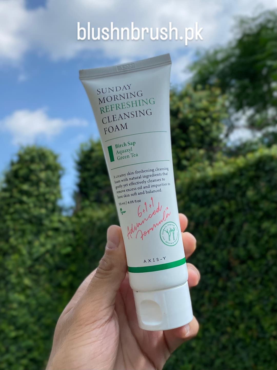 Axis-Y Sunday Morning Refreshing Cleansing Foam β 120ml