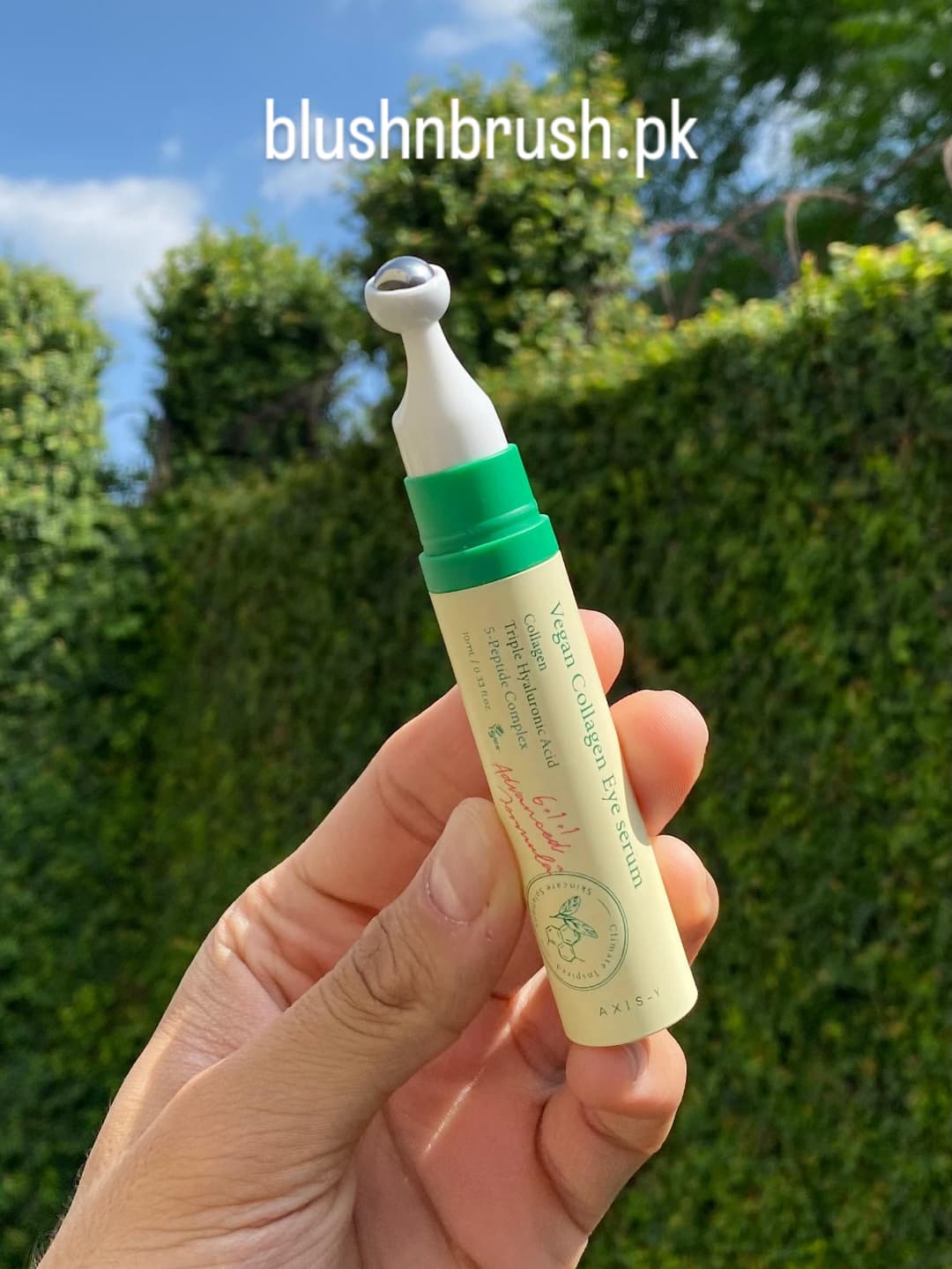 Axis-Y Vegan Collagen Eye Serum – Hydrating & Firming
