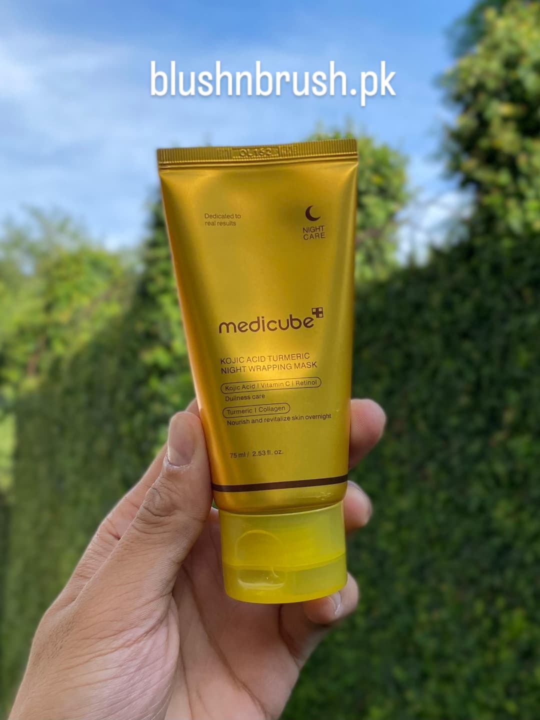 Medicube Kojic Acid + Turmeric Night Wrapping Mask ā 75ml