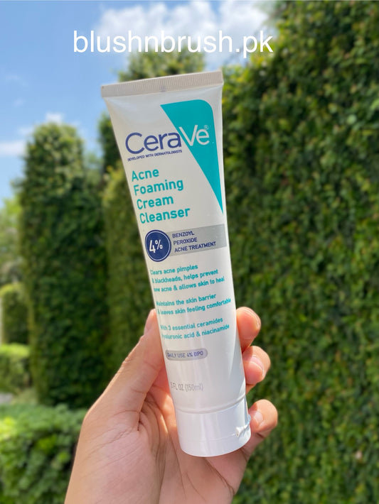 CeraVe Acne Foaming Cream Cleanser – 150ml