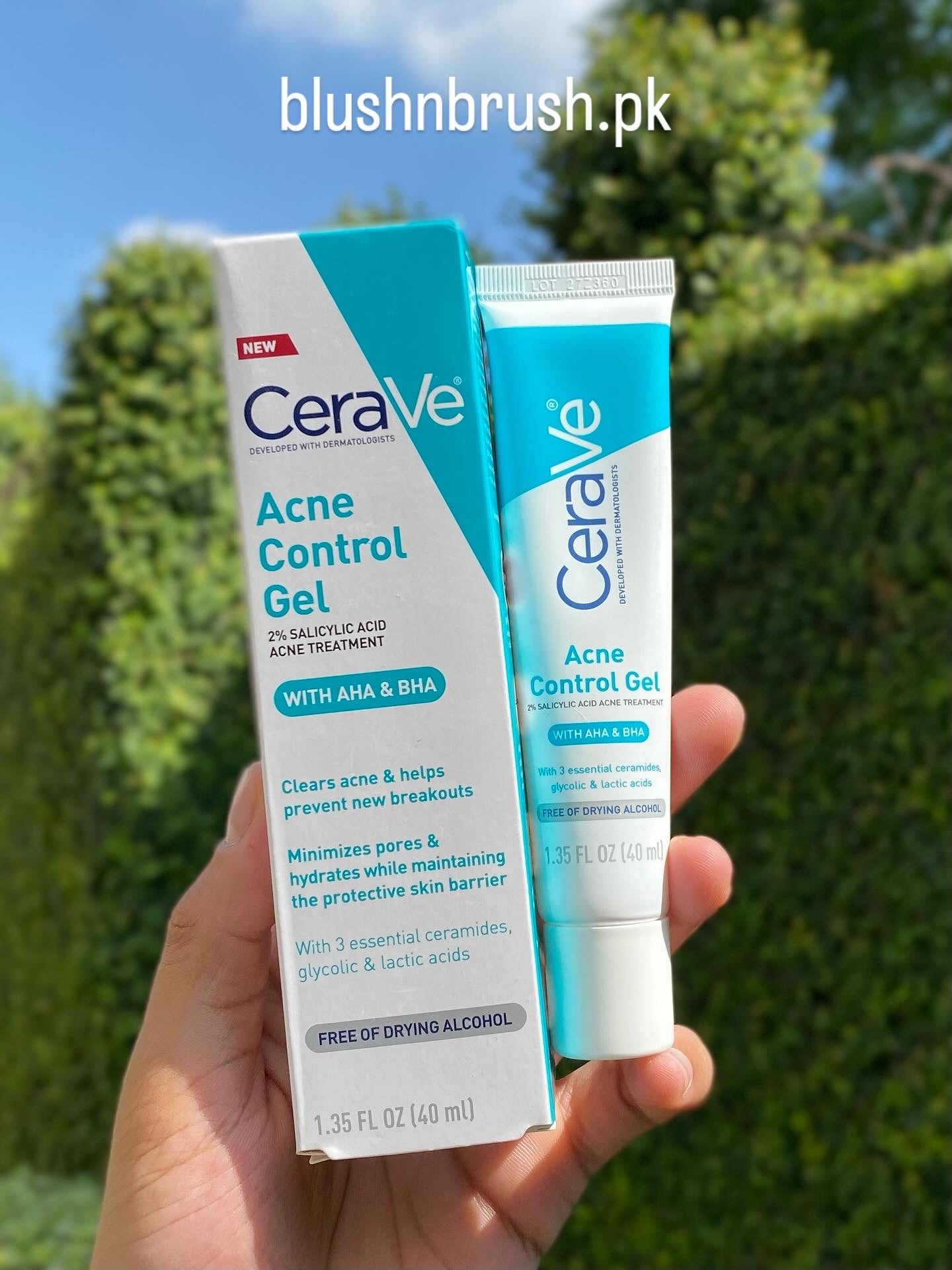 CeraVe Acne Control Gel with AHA & BHA – 40ml