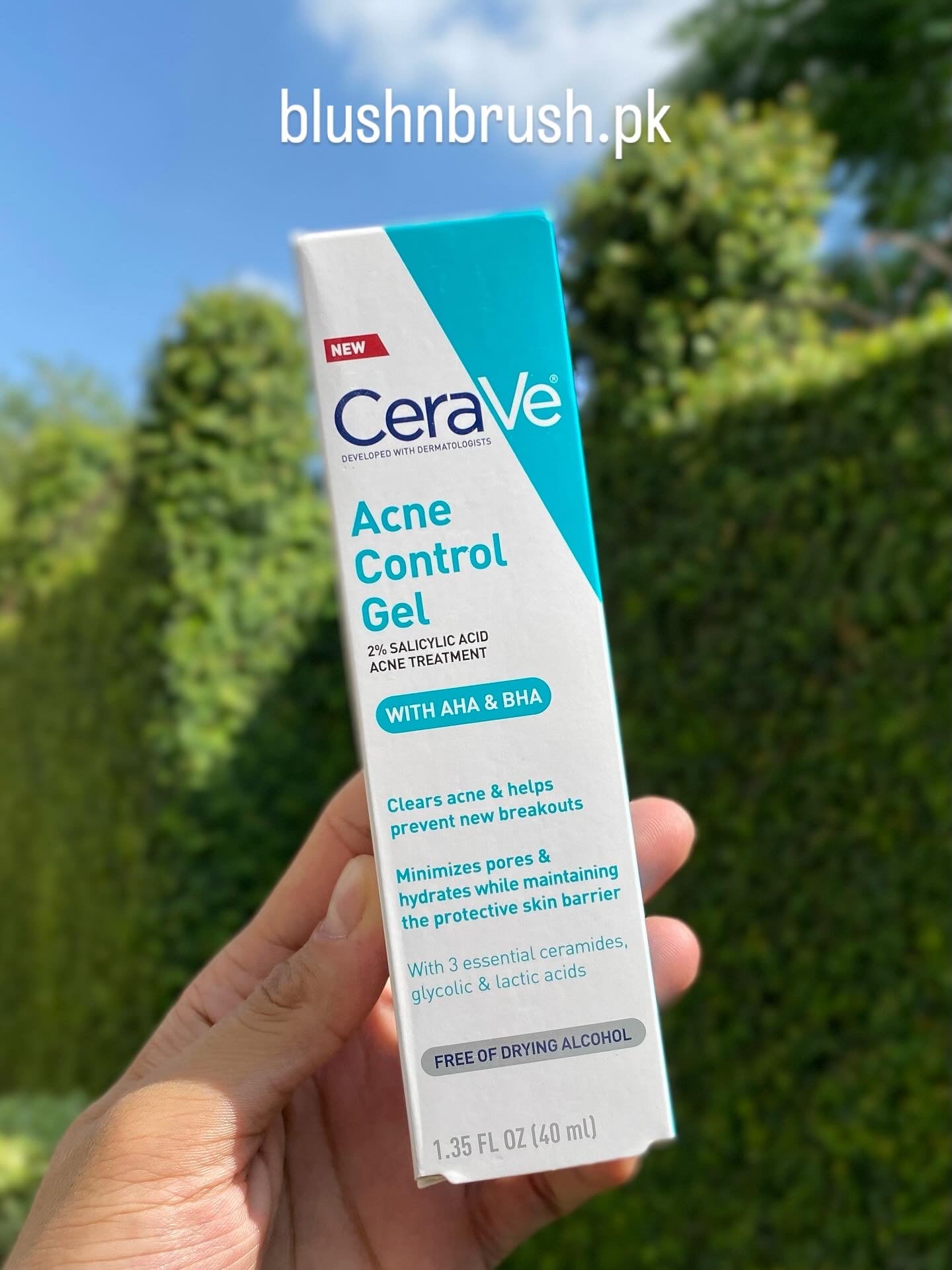CeraVe Acne Control Gel with AHA & BHA – 40ml
