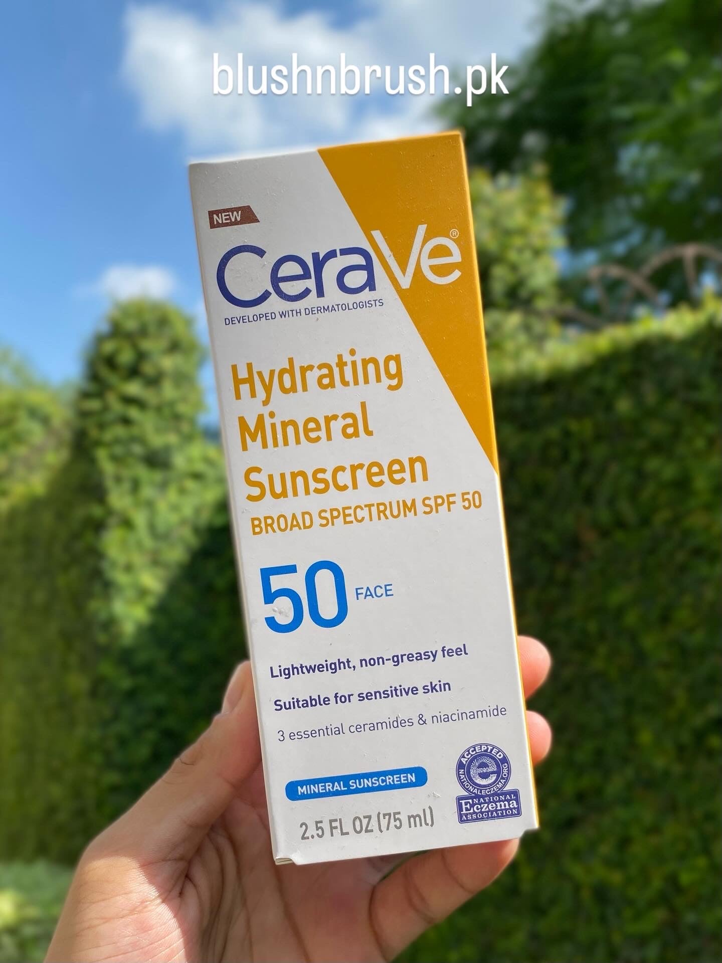 CeraVe Hydrating Mineral Sunscreen SPF 50 – 75ml