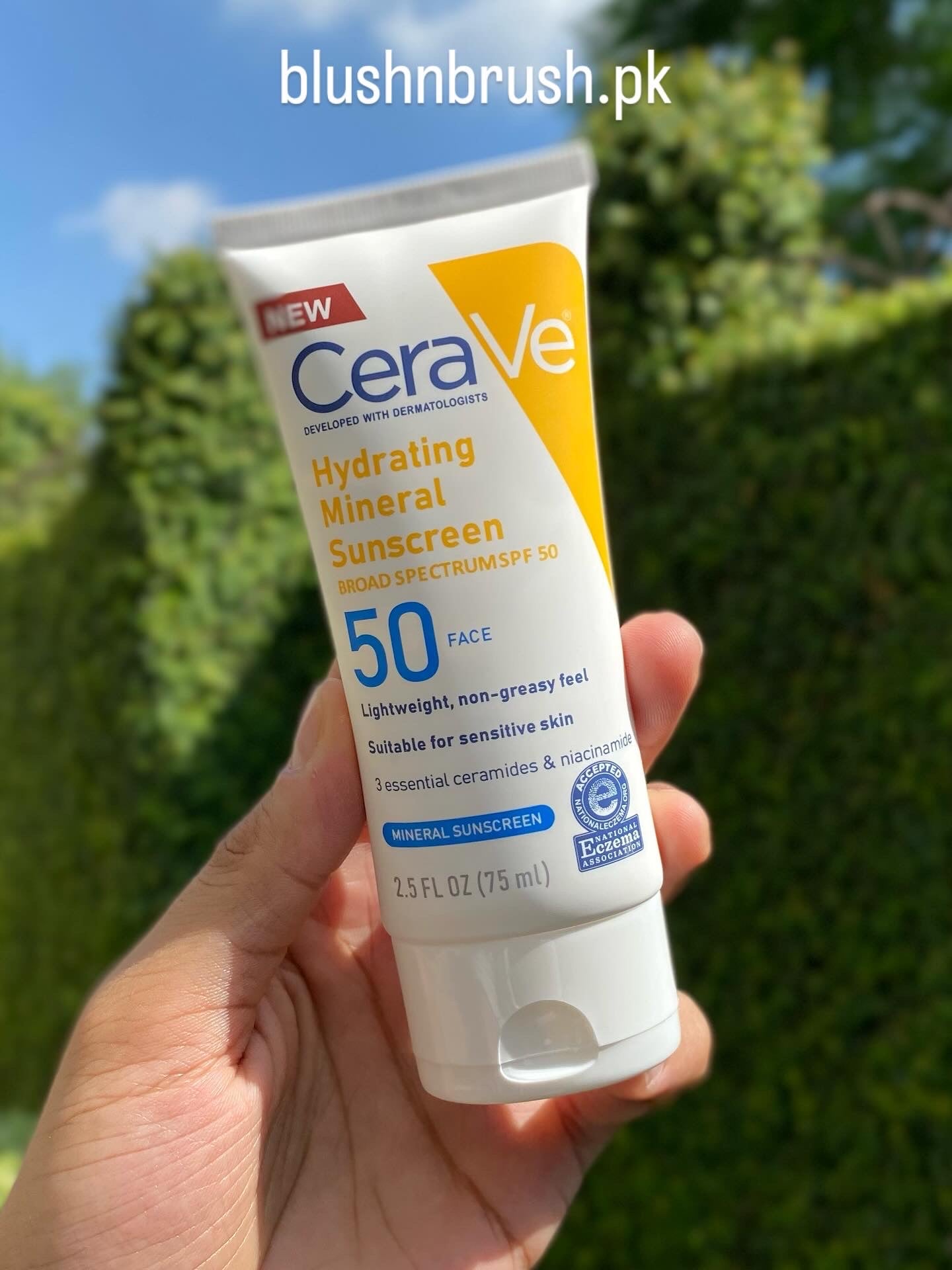 CeraVe Hydrating Mineral Sunscreen SPF 50 – 75ml