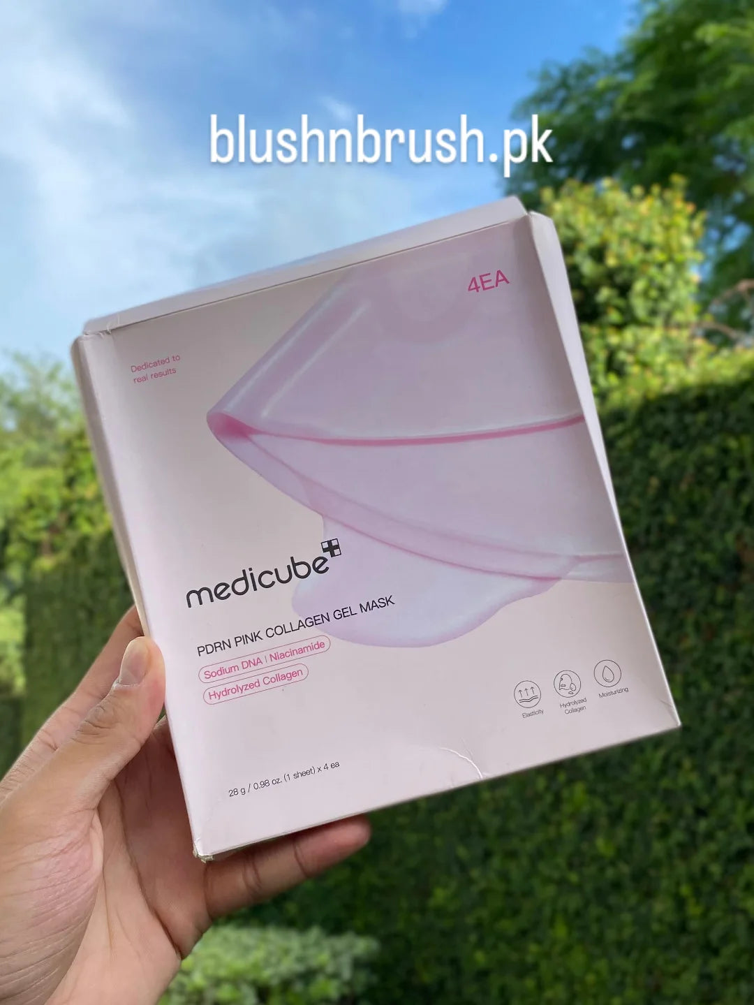 Medicube PDRN Pink Collagen Gel Mask – Pack of 4