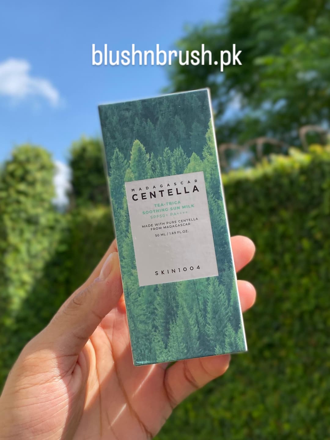 SKIN1004 Madagascar Centella Tea-Trica Soothing Sun Milk – SPF50+ PA++++ – 50ml