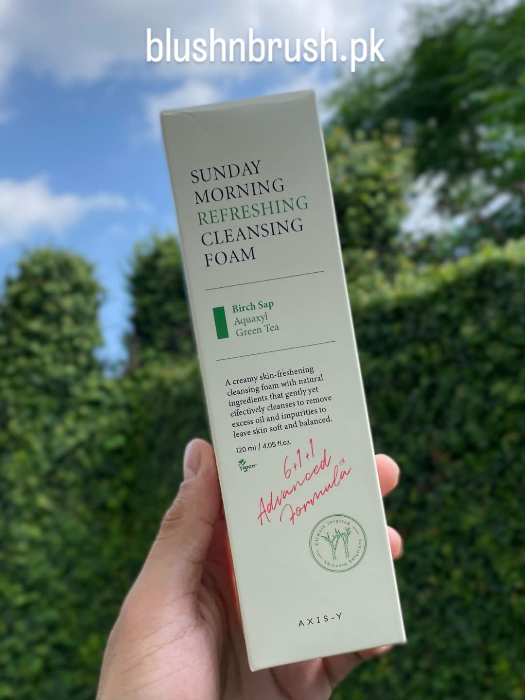 Axis-Y Sunday Morning Refreshing Cleansing Foam – 120ml