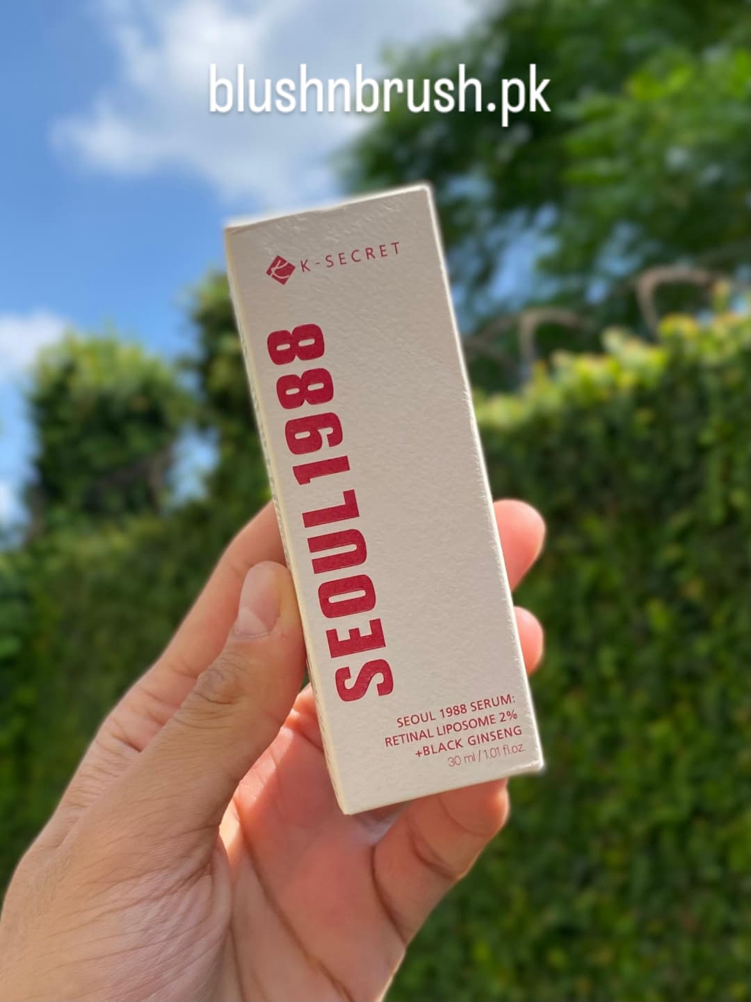 Seoul 1988 Retinal Liposome 2% + Black Ginseng Serum – 30ml