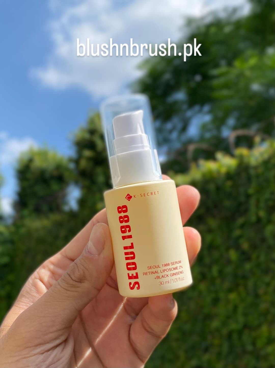 Seoul 1988 Retinal Liposome 2% + Black Ginseng Serum – 30ml