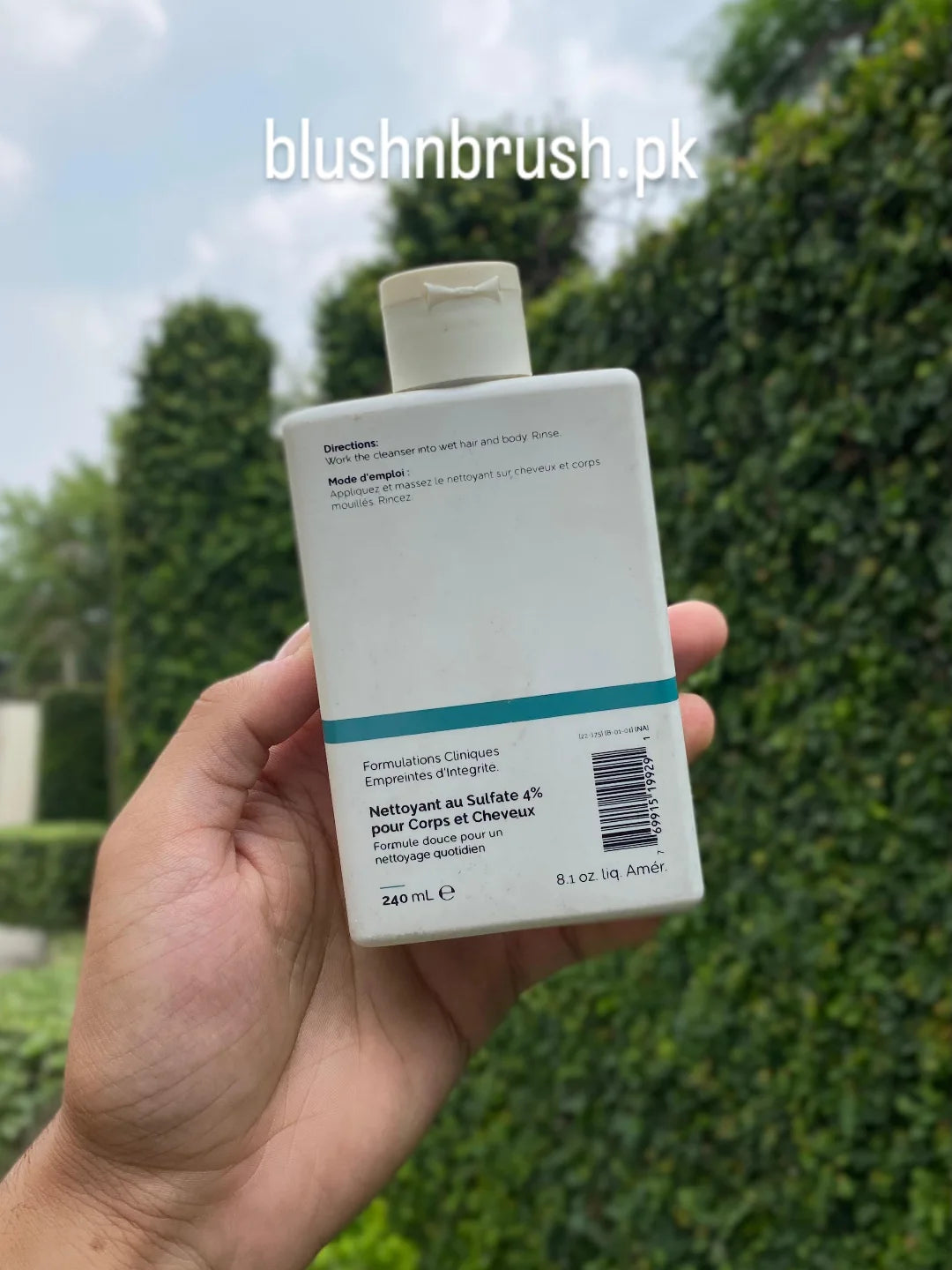 The Ordinary Sulphate 4% Cleanser for Hair & Body – Gentle Daily Care, 240ml