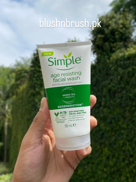 Simple Age Resisting Facial Wash – 150ml