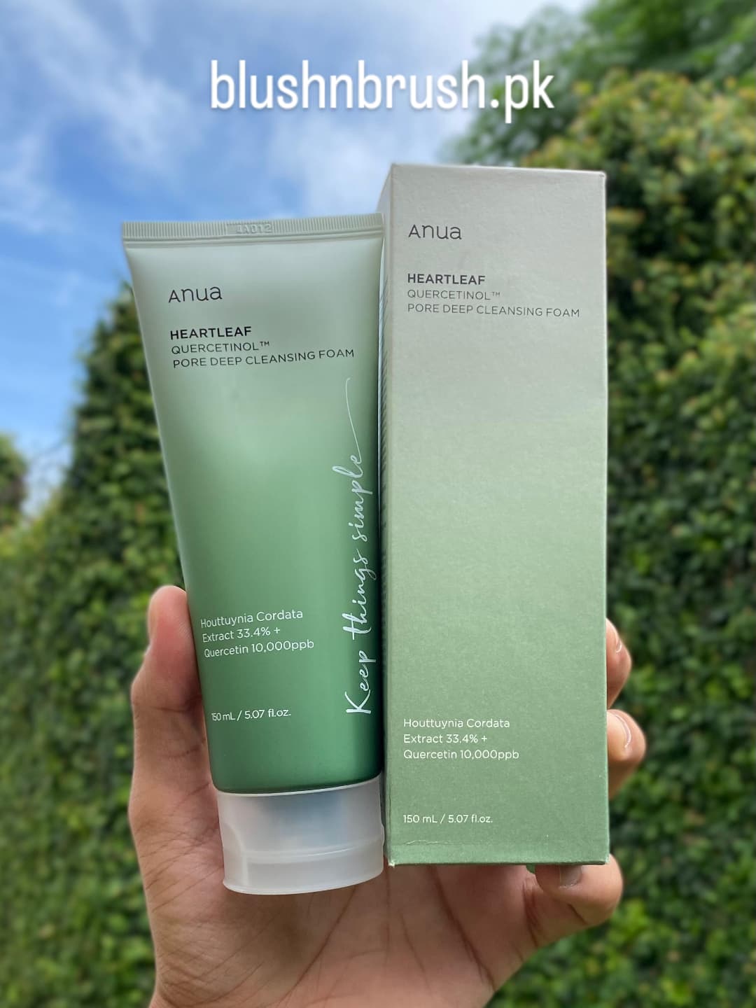 Anua Quercetinol Pore Deep Cleansing Foam – 150ml