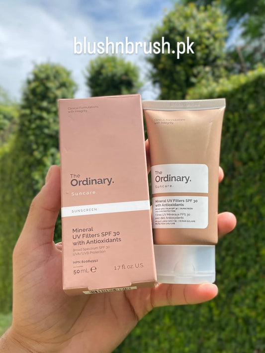 The Ordinary Mineral UV Filters SPF 30 with Antioxidants – Broad Spectrum Protection