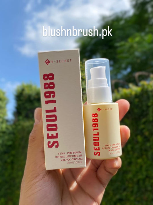 Seoul 1988 Retinal Liposome 2% + Black Ginseng Serum – 30ml