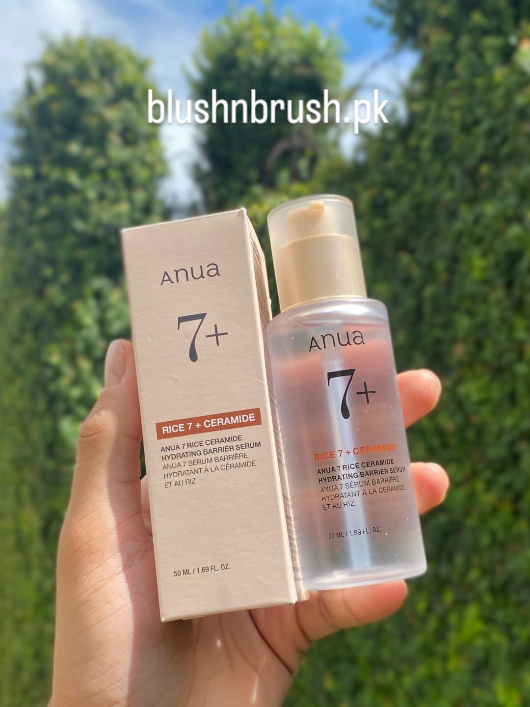 Anua Rice 7+ Ceramide Hydrating Barrier Serum – 50ml