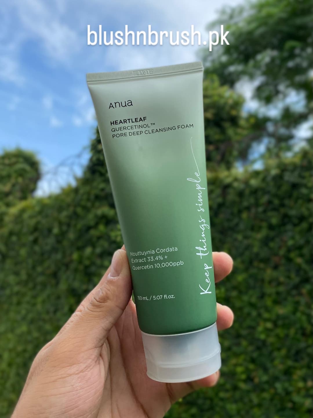 Anua Quercetinol Pore Deep Cleansing Foam – 150ml