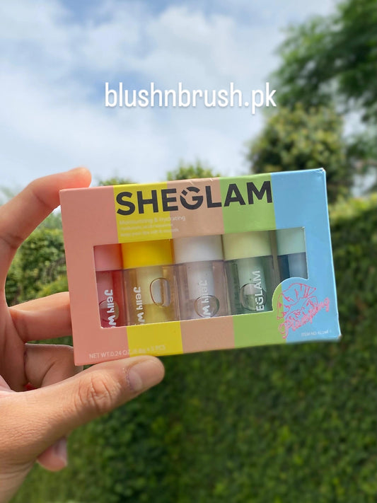 SHEGLAM Lip Plumpers Oil – Pack of 5