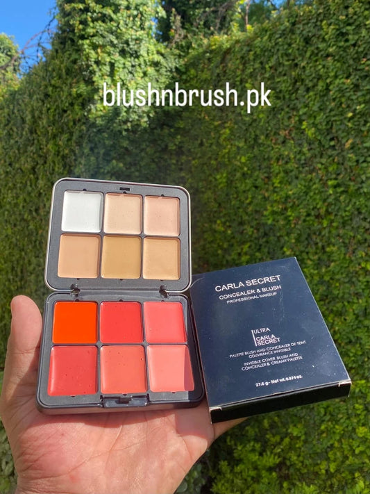 Carla Secret Cream Contour & Blush Palette
